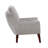 Chenille Upholstery Accent Chair-1755210919
