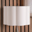 Bloom Cotton Novelty Lamp Shade ( Uno ) in White-112676348