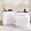 50cm W Manufactured Wood Bedside Table-123039155
