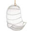 Chaise suspendue en rotin Riviera – blanc