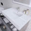 Babajide 35.5'' Single Bathroom Vanity with Acrylic Top-1637767518