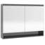 17 Stories Bathroom Mirror Cabinet 80X15x60 Cm MDF-2006528051