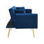2 Seater Velvet Loveseat-1889045914