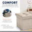 Repose-pieds avec rangement Michaelene-86939274