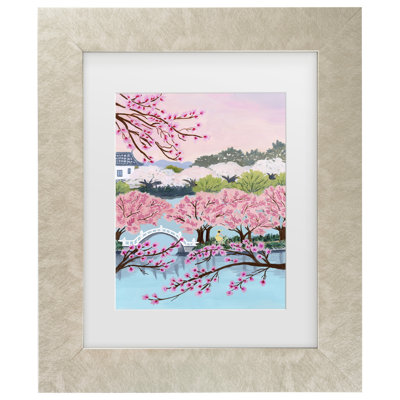 Bolog Sarah Gesek Blossom Ride Matted Framed Art