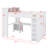 Multifunctional Loft Bed Featuring Storage Headboard, Closet, and Workstation-418396111