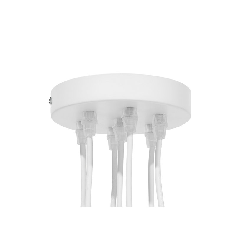 7 - Light Cluster Pendant, White