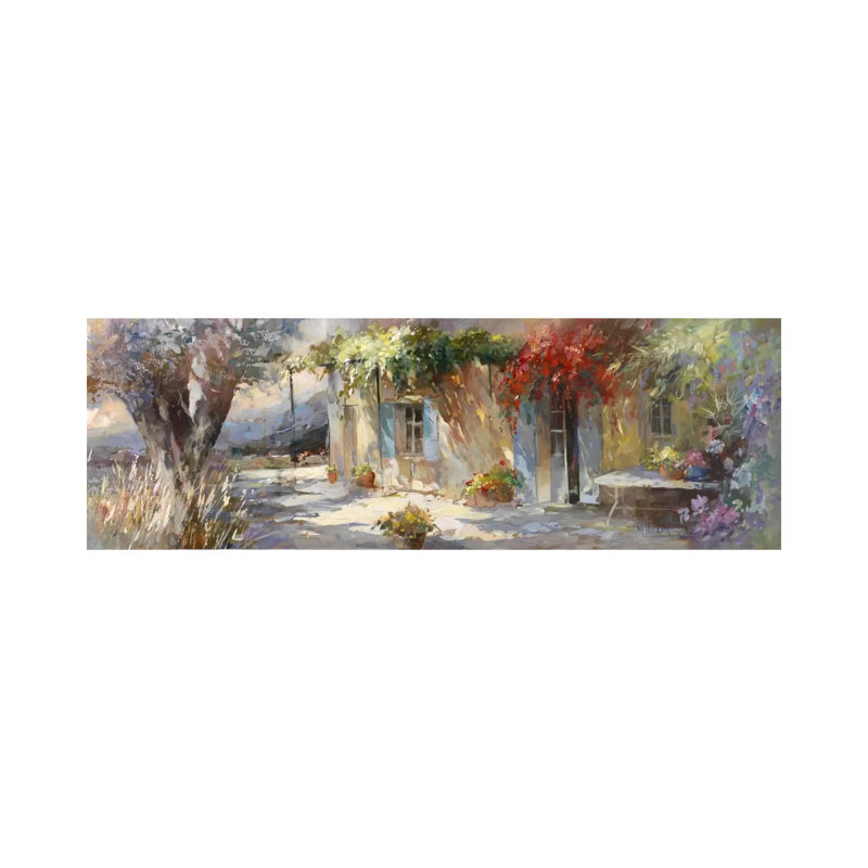 Gardino II by Willem Haenraets - Wrapped Canvas Panoramic Painting, 121.92 cm H x 40.64 cm W x 3.175 cm D