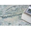 Saccara Blue Wool/Bamboo Silk handloomed Area Rug-2013052063