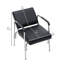 Fauteuil de shampooing inclinable en cuir synthétique