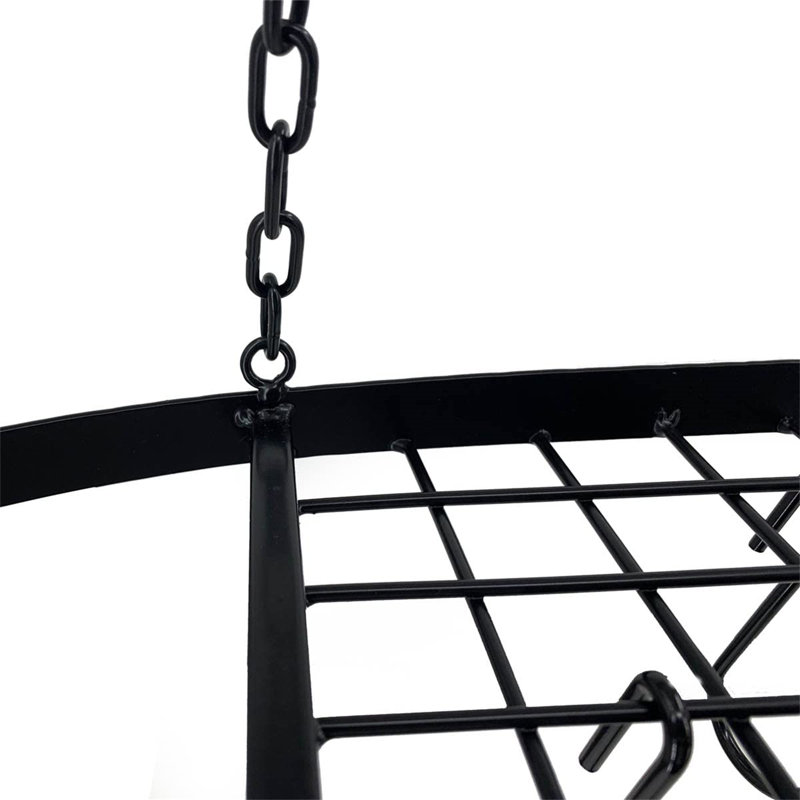 Metal Oval Wall Mounted Pot Rack