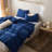 100% Waffle Weave Cotton Duvet Cover Set-135266597-135266592