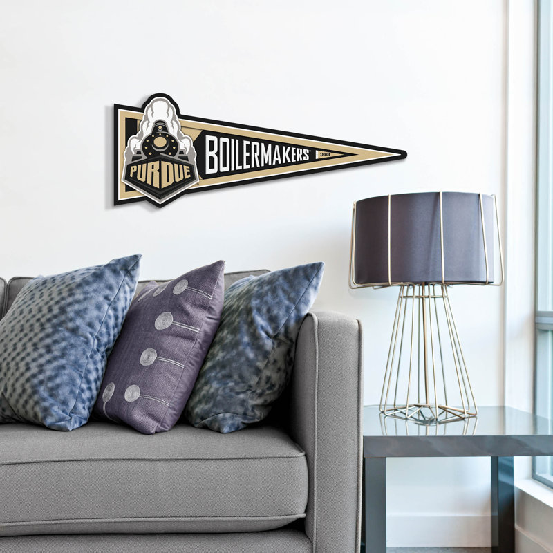NCAA Purdue Boilermakers Pennant Sign