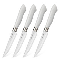 Dura Living Knife Sets Grey - Gray Duo-Grip Three-Piece Kitchen Knife Set -  Yahoo Shopping