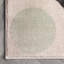 Tapis gris à motif géométrique moderne Chimeng Avi-65122536
