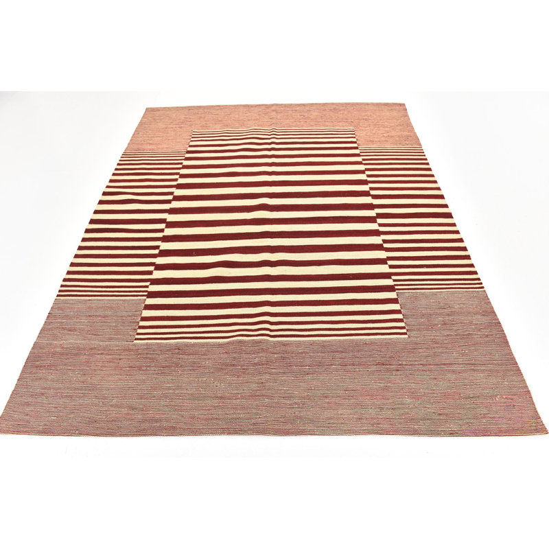 Square Jessen Red Rug