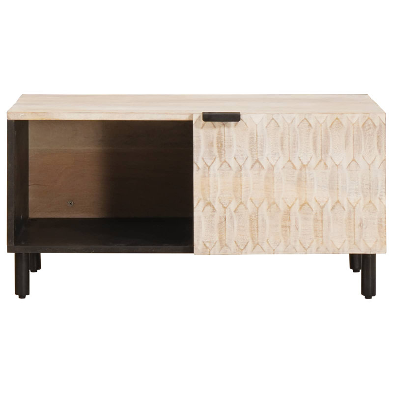 Tarquinio Coffee Table with Storage, White