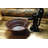 15" Copper Vessel Bucket Bathroom Sink with Decorative Handle-40072824