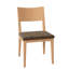Chaise d'appoint en bois massif Beene-23621975-23621980