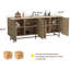 Buffet 68 po à 4 tiroirs avec lumière DEL et tablettes réglables-1279098606