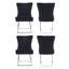 Yvelines Modern Velvet Dining Chairs - Ergonomic Velvet Upholstered Back with Stainless Steel Frame - Side Chair for Kitchen Living Room Dining Room-699648832-710523927