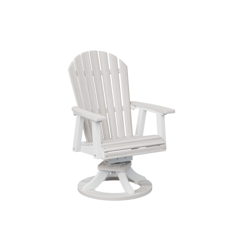 Chaise de salle à manger pivotante Decarri, Coquillage
