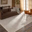 Jaipur Living Amgala LEO15 Handmade Solid Ivory Area Rug (8'x10')-1250362429