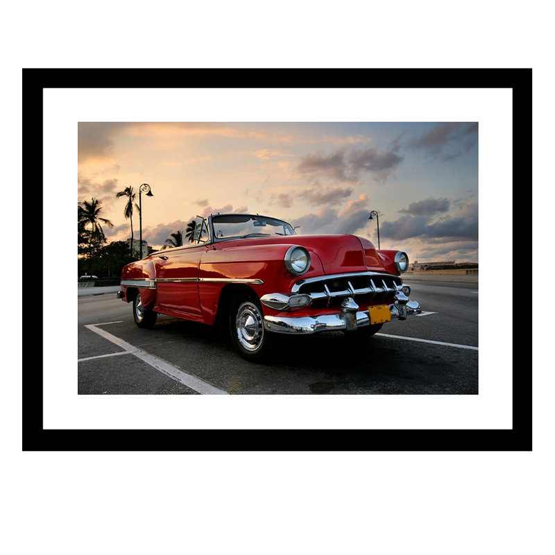 Vintage Chevy Style - Photographie avec cadre photo