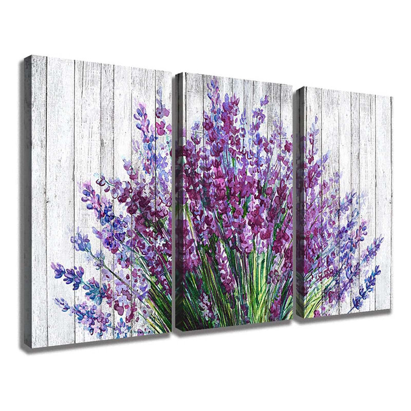 3 Piece Wrapped Canvas Wall Art