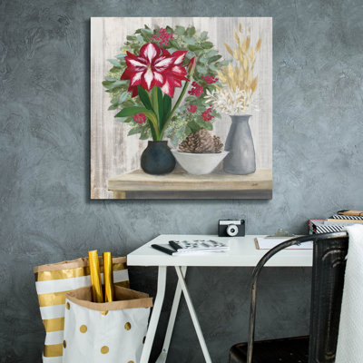 Toile épique Graffiti «Natural Holiday Light» par Julia Purinton, 12 po x 12 po
