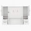 Grand lit escamotable mural avec placard, tiroirs et tablettes-1553776403