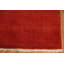 Tapis uni rouille Gabbeh