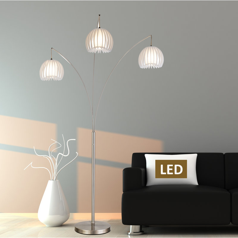 Zucca 83'' Silver Tree Floor Lamp