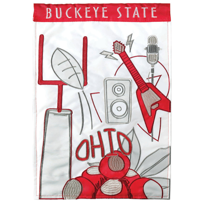 Double Sided 18'' H x 13'' W Polyester Garden Flag