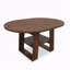 Table de salle à manger ronde extensible de 43,3" à 59" pour 4 à 6 personnes-1652391977