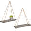 Ariadnne Triangle Pine Solid Wood Floating Shelf-540598993-540598998