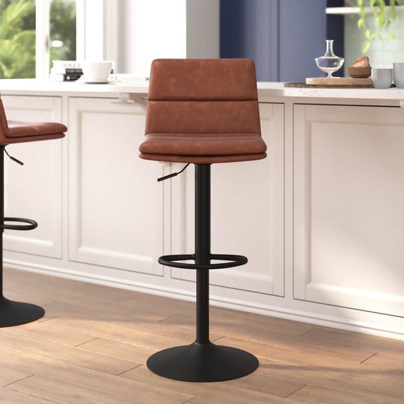 Tabourets de bar Yarisel, Brun