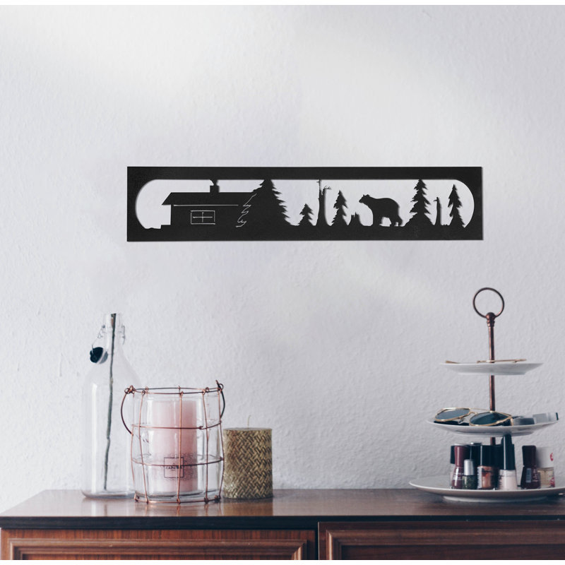 Ours rectangulaire, Noir martelé