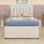 Lit plateforme tapissier avec lit gigogne-1666144428