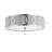Hershberger Metal LED Flush Mount-28658331-123703135