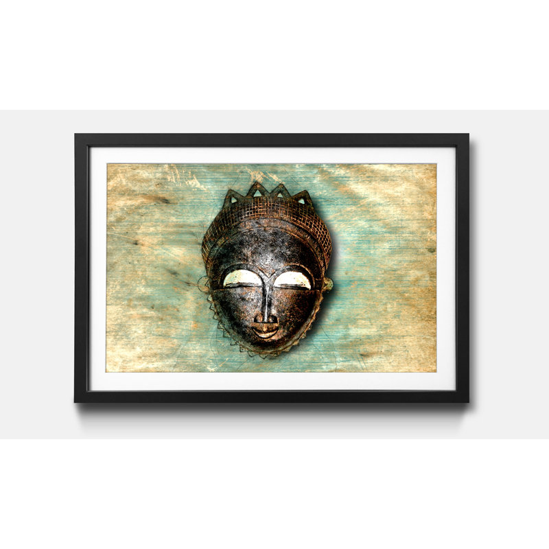 White Eyes - Single Picture Frame Print, 40cm H x 60cm W