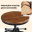 Swivel Adjustable Height Counter Stool with Metal Frame-144297878