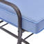 Banc d'extérieur en métal avec coussins-620552512