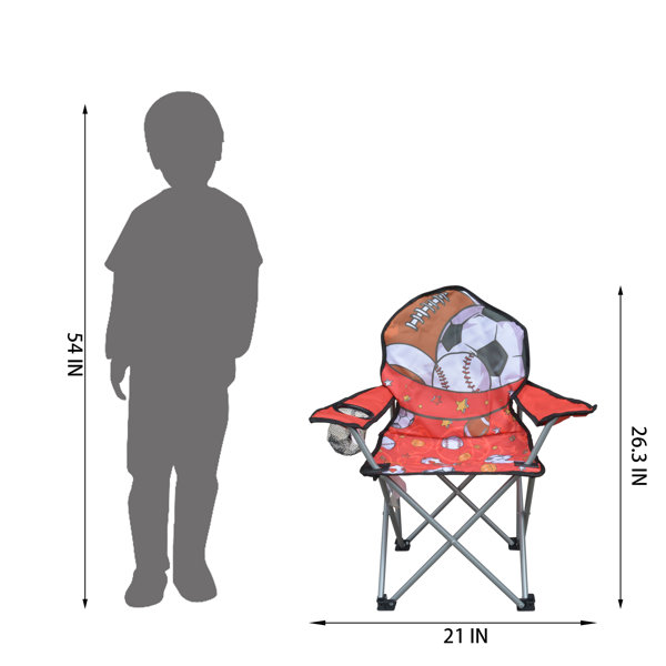 Kids Folding Chair Children Foldable Picnic Camping Garden Fishing