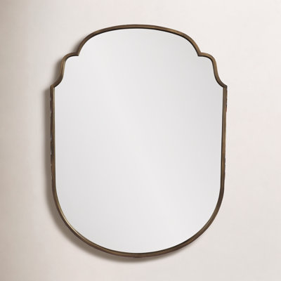 30" Curved Accent Mirror