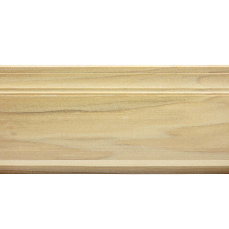 Ornamental Mouldings 75 in. D x 4.5 in. W x 92 in. L Unfinished Poplar Wood Tova Crown Molding