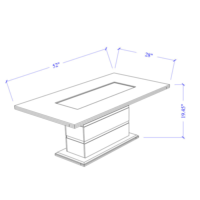 Table basse Monaco