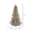 7.5' Champagne Fir Artificial Christmas Tree-1862806418
