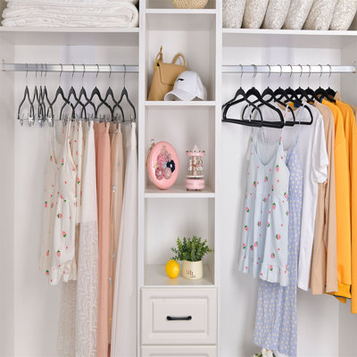 6 Plastic Non-Slip Accessories Hanger