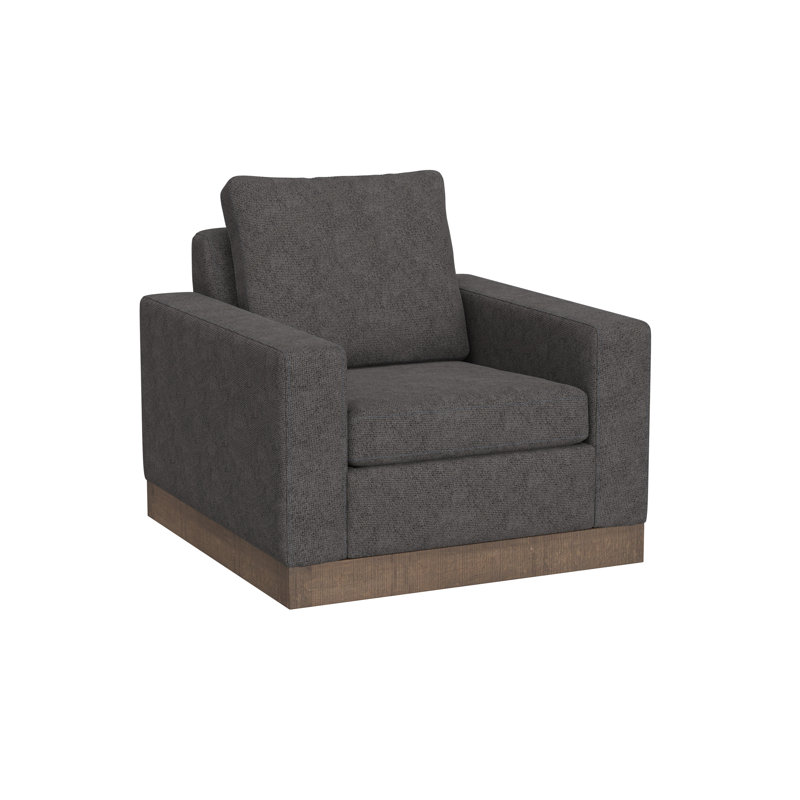 Leilarose 38,25 de large, Mélange de polyester gris